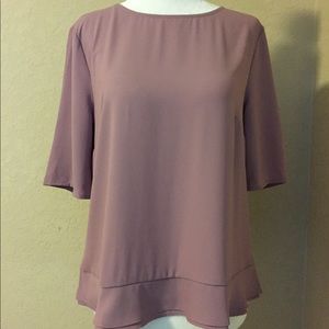 Ann Taylor Peplum Top